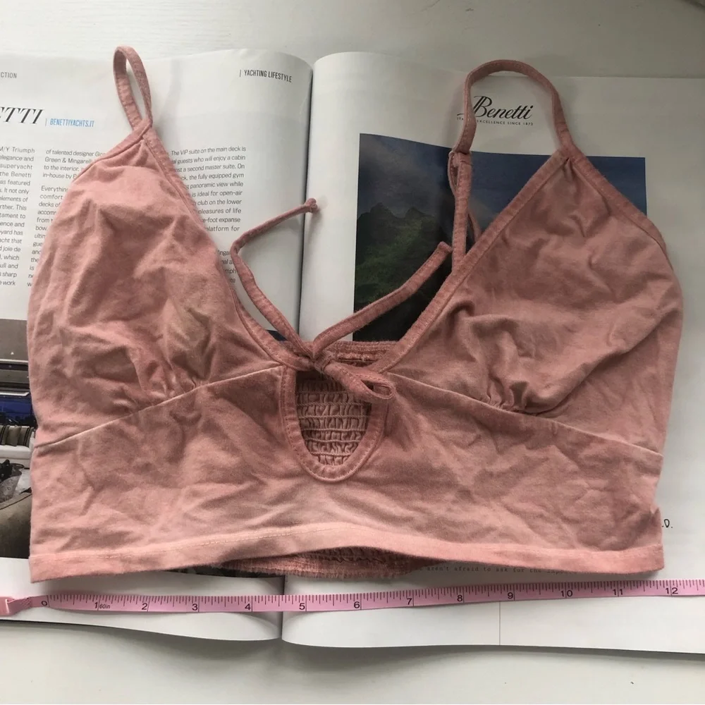 Light pink bralette top - Picture 3 of 8